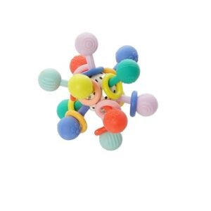 Manhattan Toy Atom Colorpop Rattle & Teether Grasping Activity Baby Toy